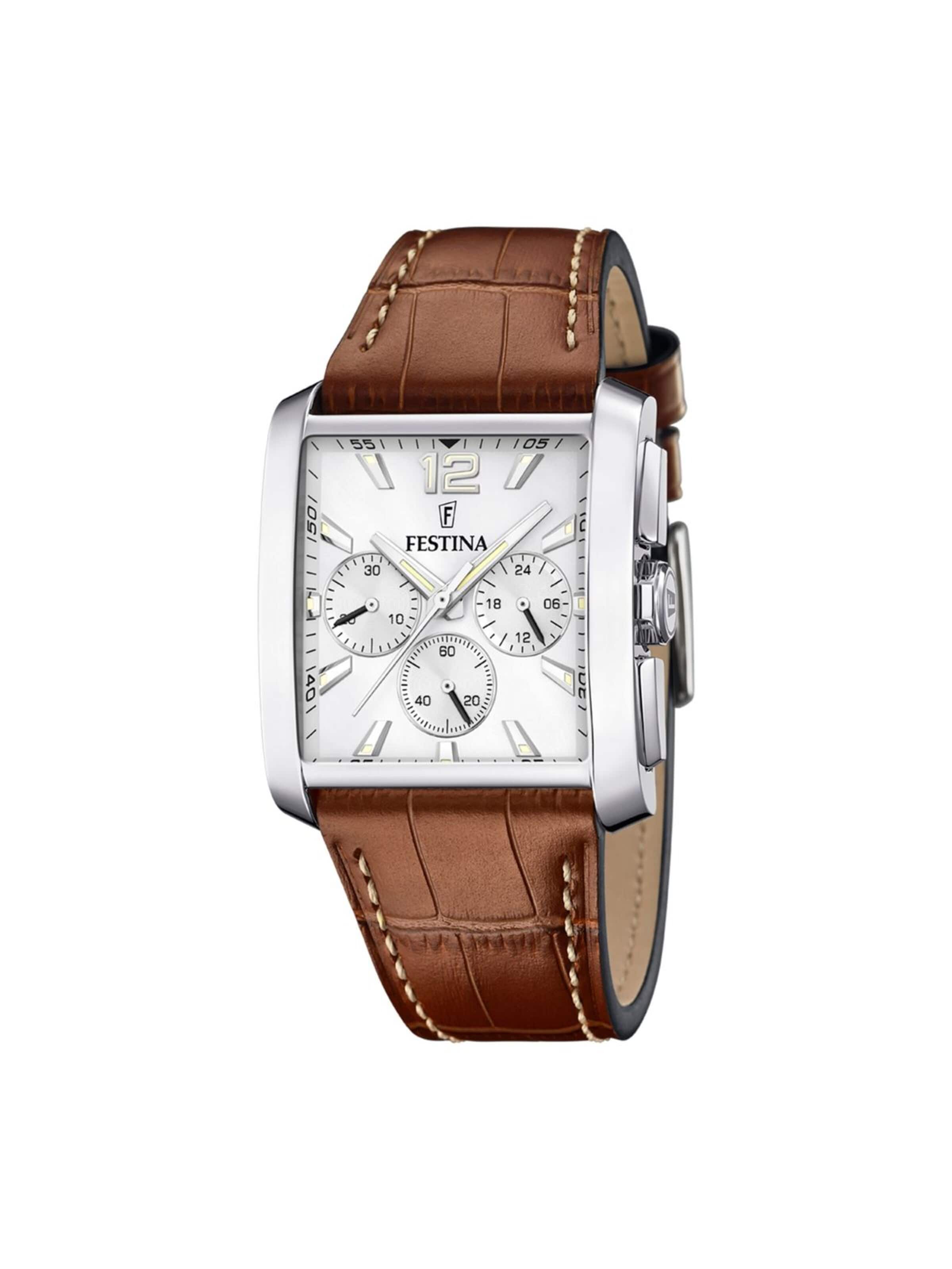 FESTINA Analoog horloge in Wit: voorkant