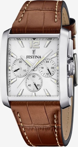 FESTINA Analoog horloge in Wit: voorkant