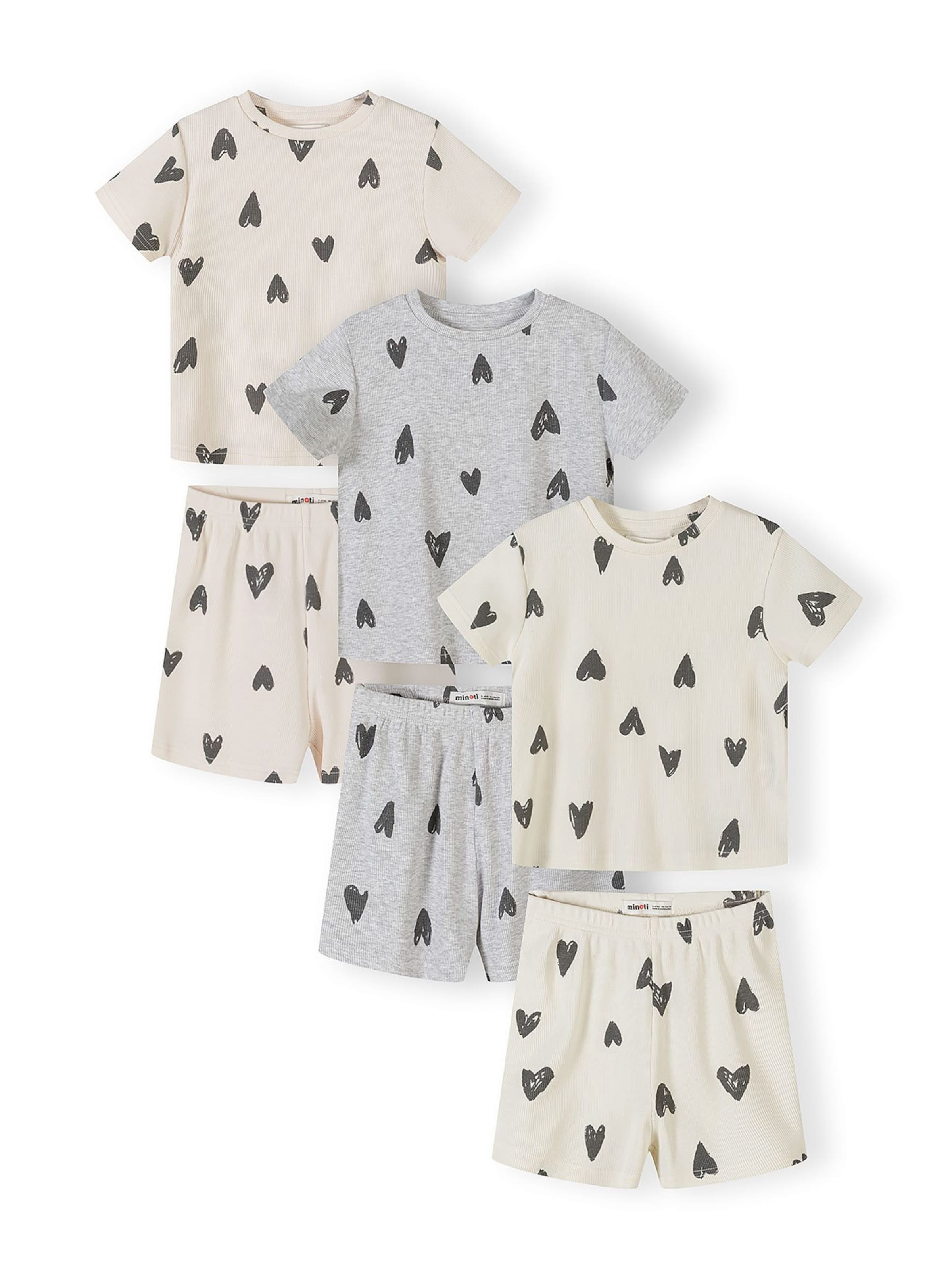 MINOTI - Pijama em bege: frente