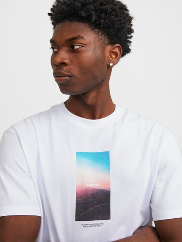JACK & JONES Μπλουζάκι 'JORVesterbro' σε λευκό
