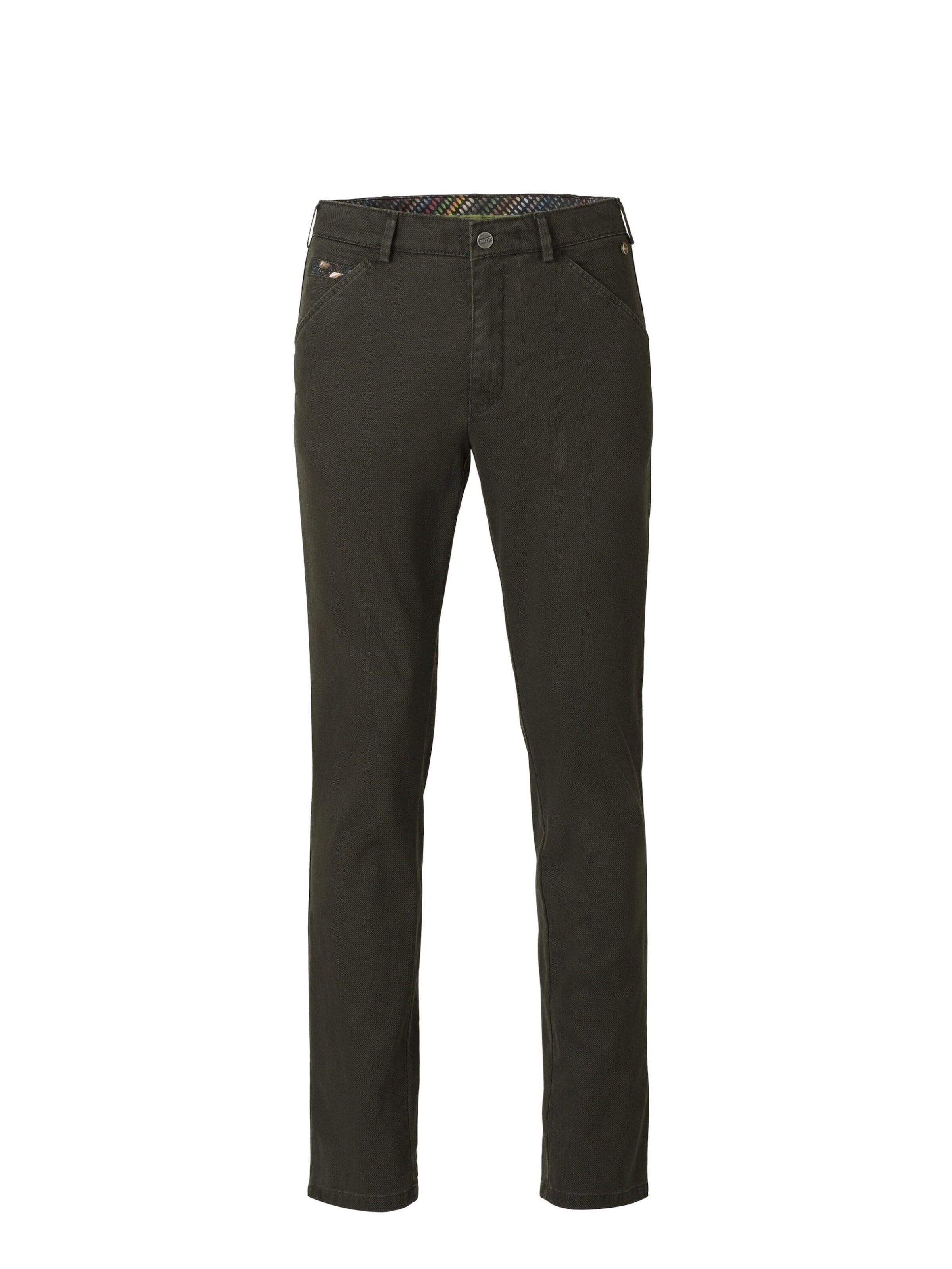 MEYER Chino trousers 'Chicago' in Black: front