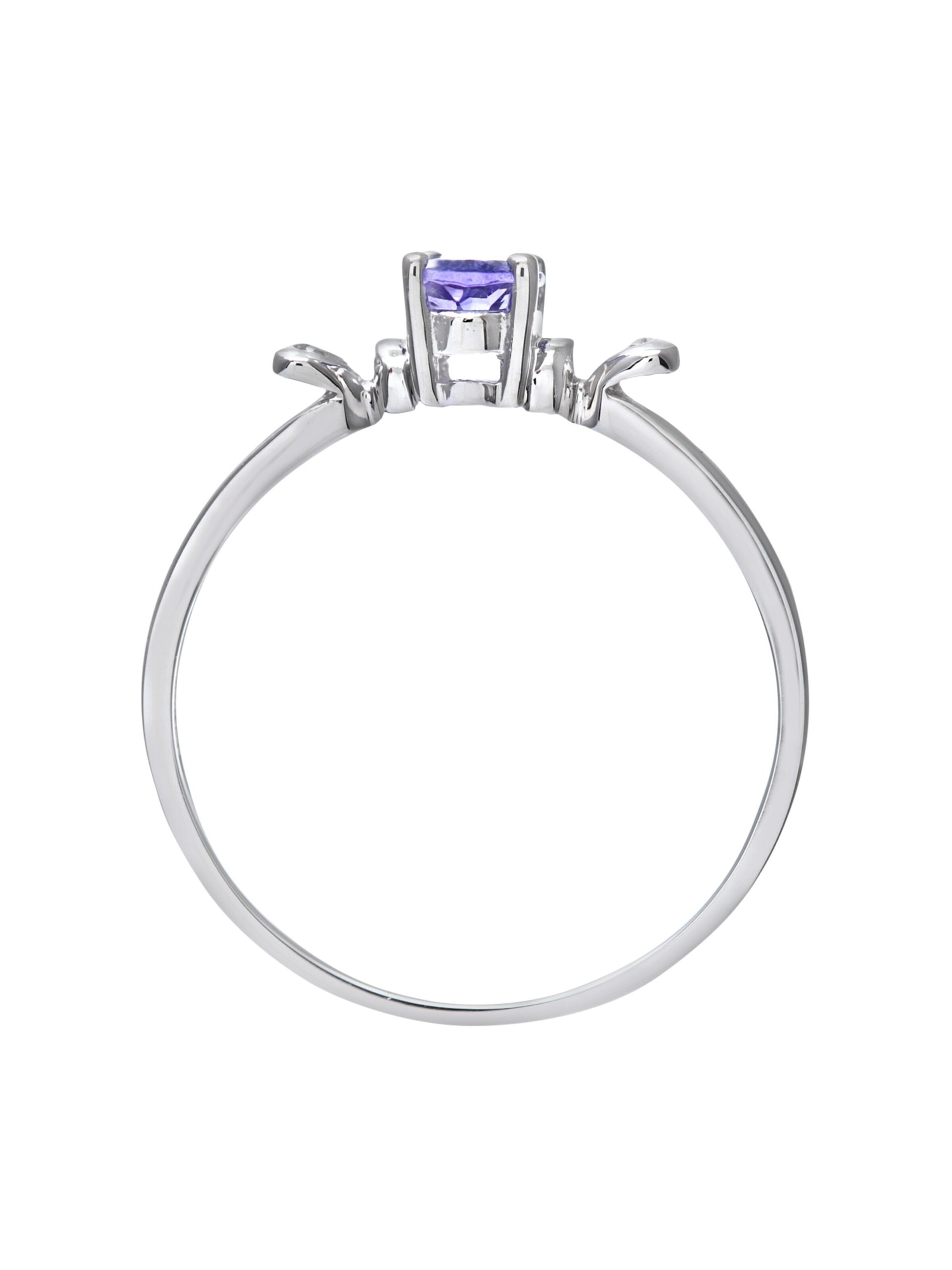 DIAMANT LETERNEL Ring 'Herz'‌‌‌ in Silber