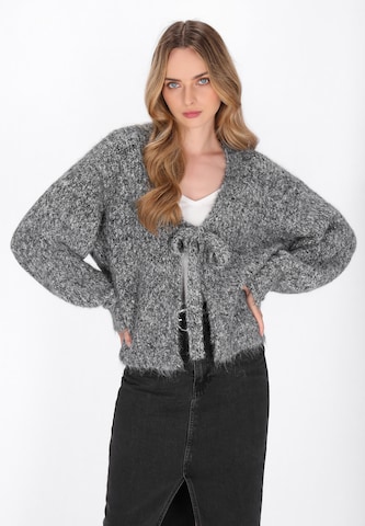 DreiMaster Vintage - Cárdigan en gris: frente