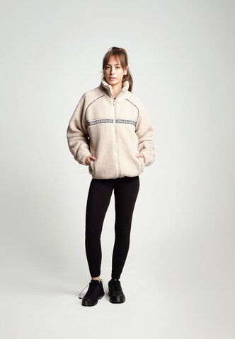 Jachetă  fleece 'Everyday Fleece' de la OAK25 pe bej