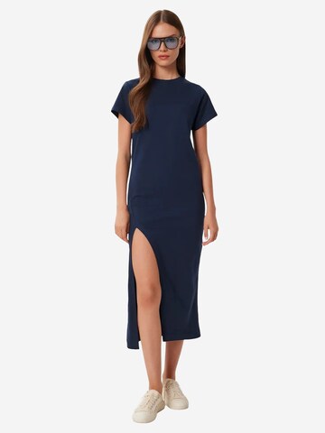 Happiness İstanbul - Vestido em azul: frente