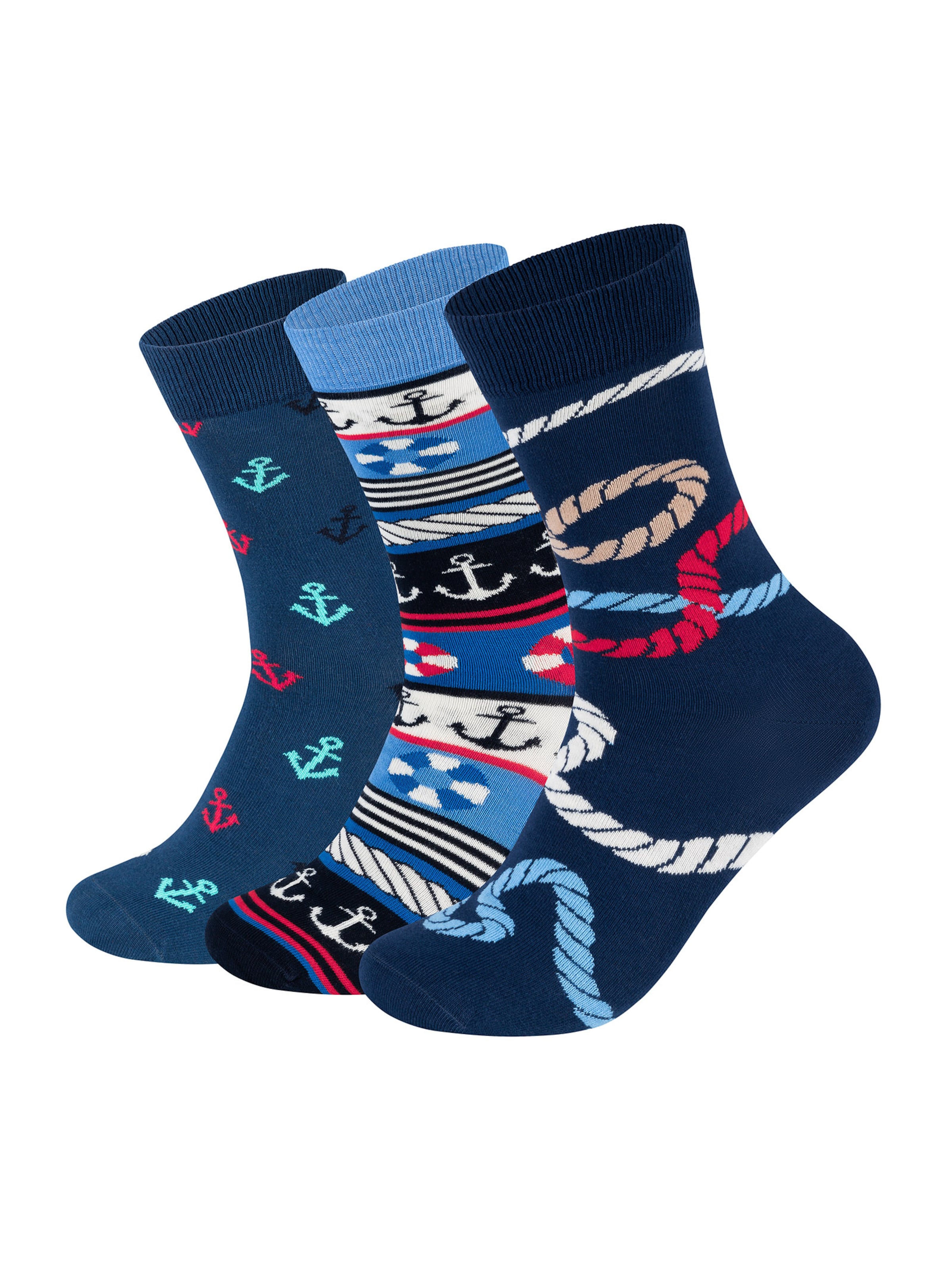Happy Socks Sokken in Blauw: voorkant