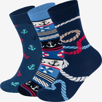 Happy Socks Socks in Blue: front