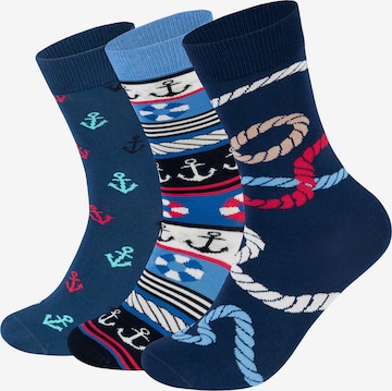 Happy Socks Sokken in Blauw: voorkant