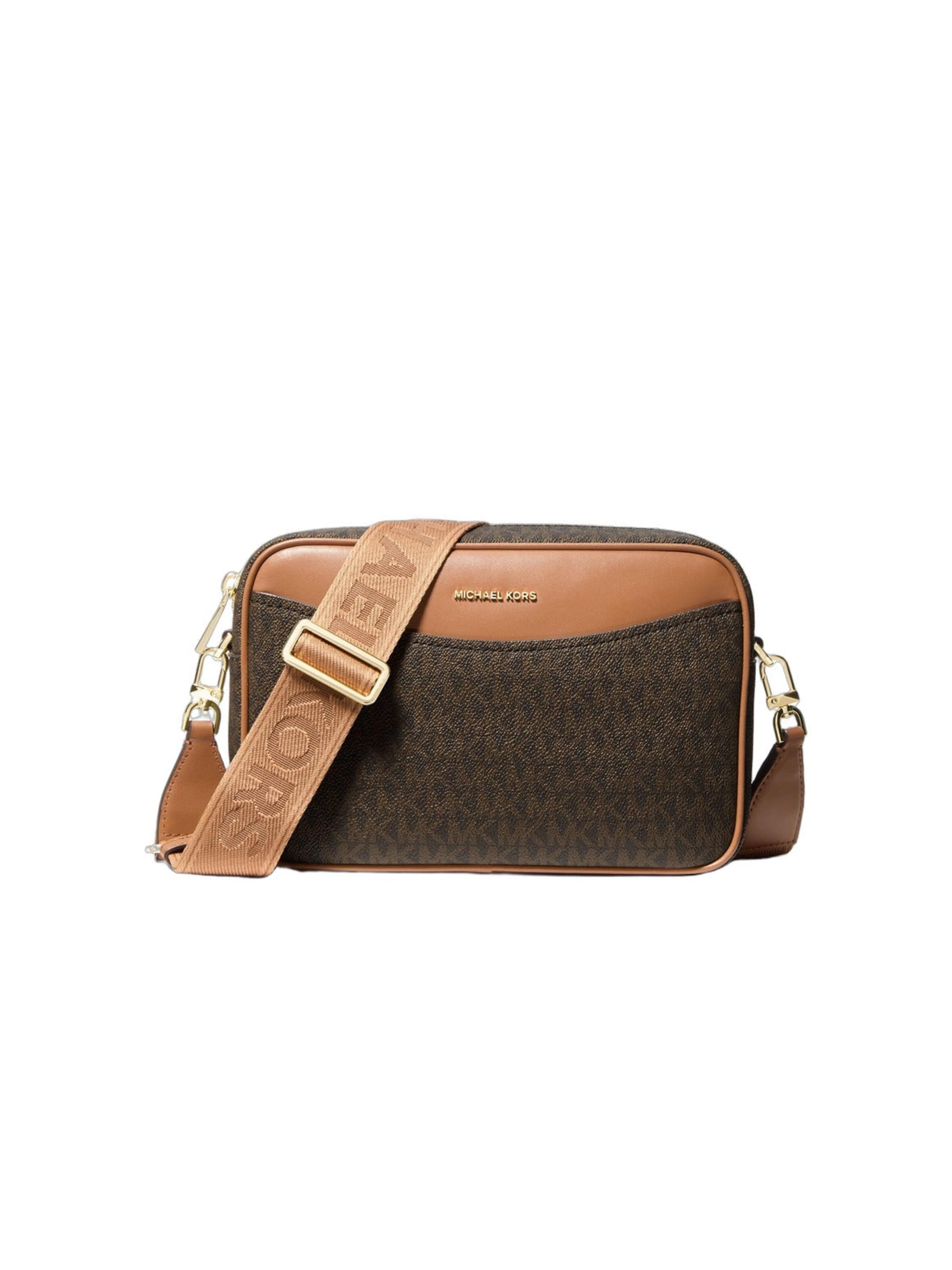 MICHAEL Michael Kors Torba za čez ramo 'Michael Kors Sac Bandoulière Bev Grand Est-Ouest Marron' v velikosti One Size  | rjava barva, Prikaz izdelka
