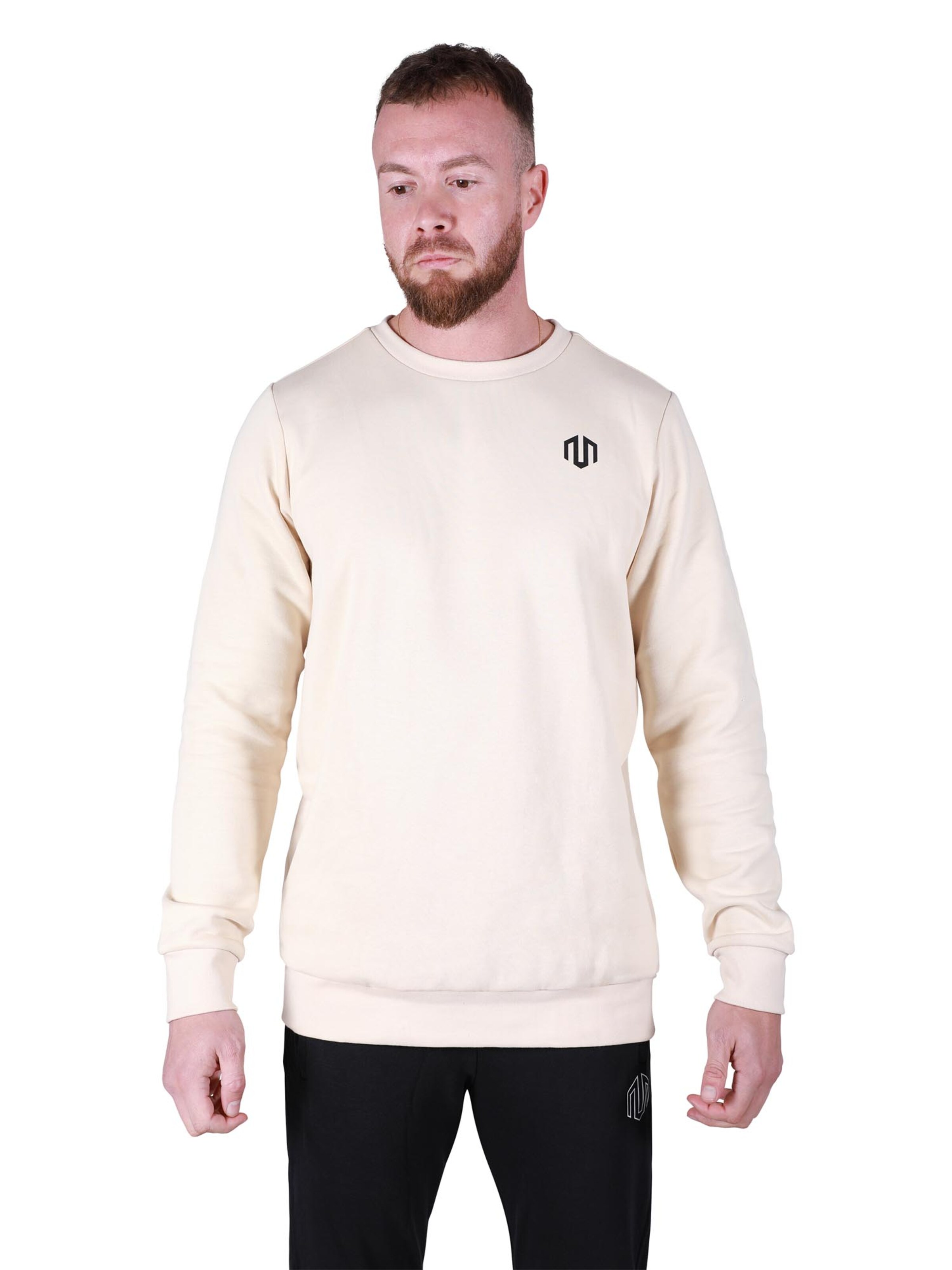 MOROTAI Sportsweatshirt 'Kisho' in Beige: voorkant