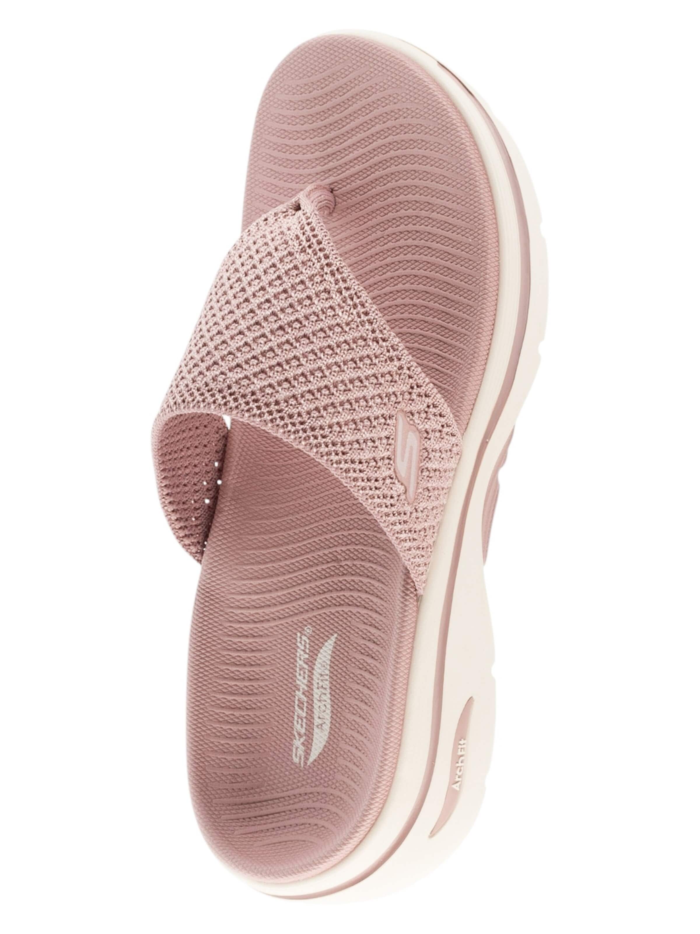 SKECHERS Teenslipper 'Skechers Go Walk Arch Fit 2.0 Sandal - Carrie' in Roze