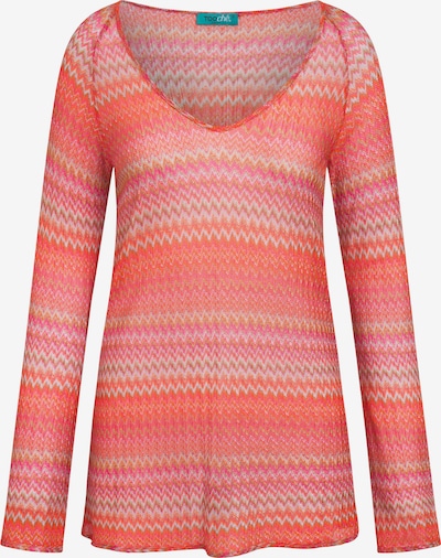 TOOche Bluse 'Mexico' in orange / koralle / rosé, Produktansicht