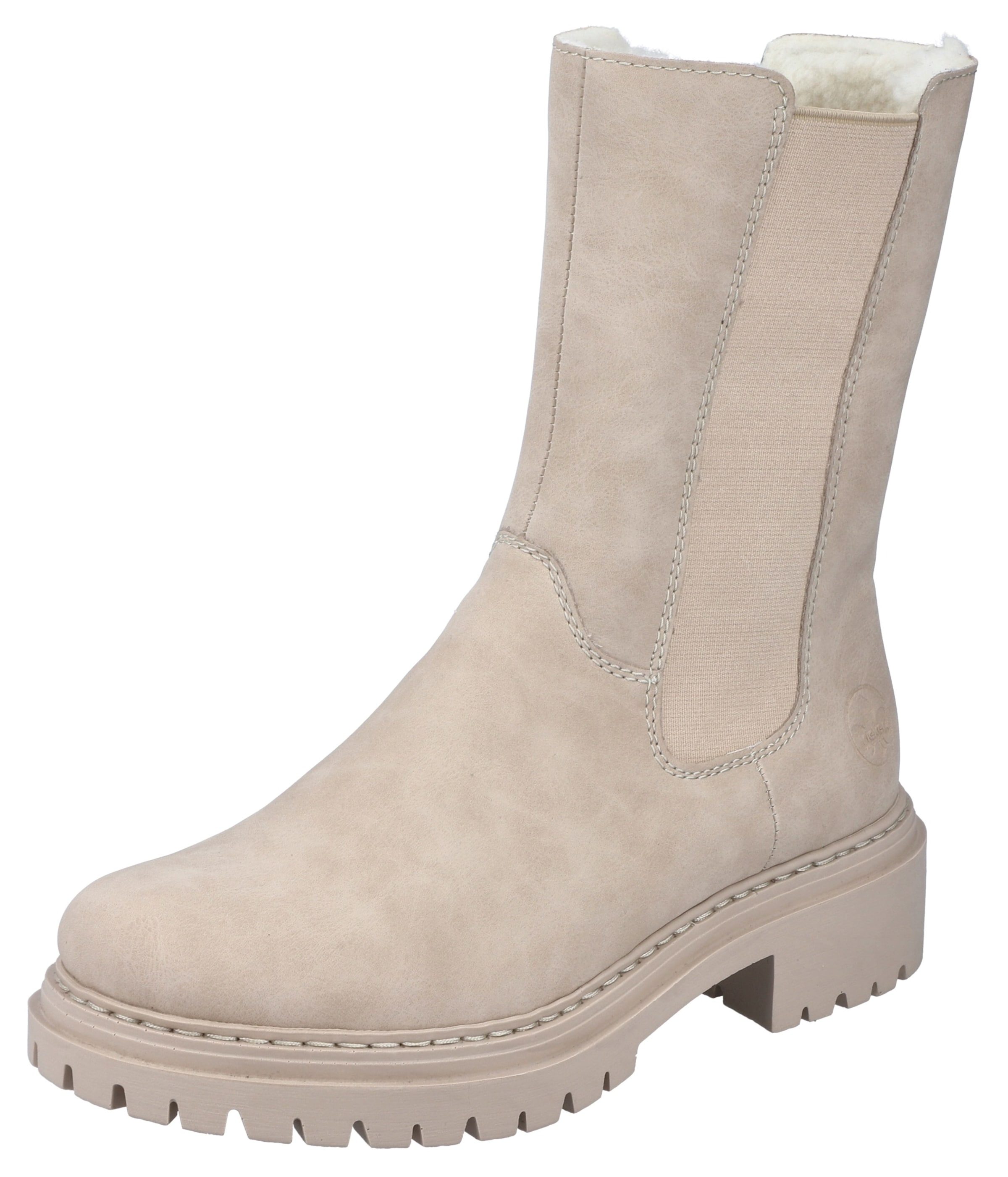 Rieker Chelsea Boots in Beige: Vorderseite