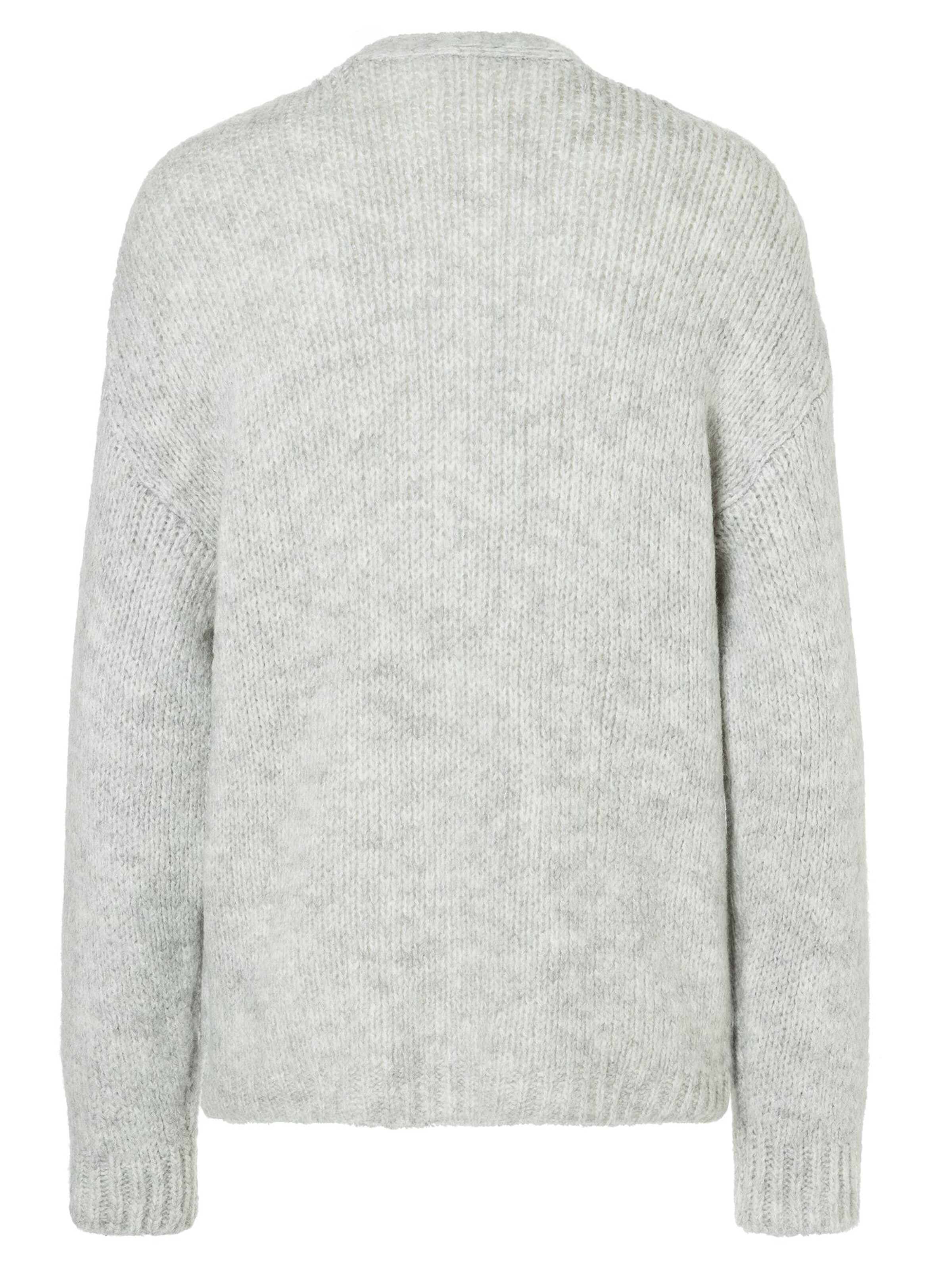 MORE & MORE Pletena jopa | siva barva