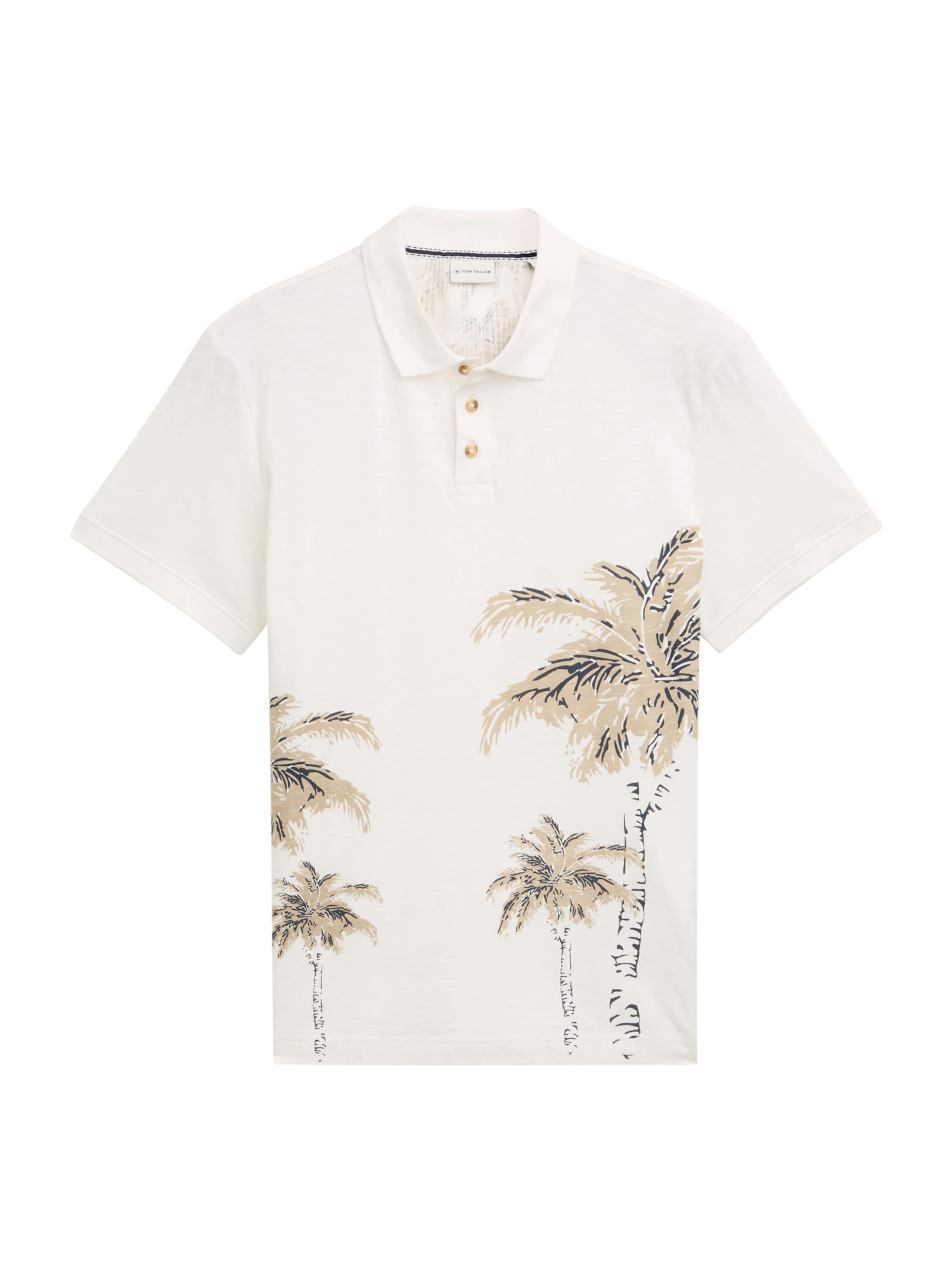 TOM TAILOR - Camisa em branco: frente