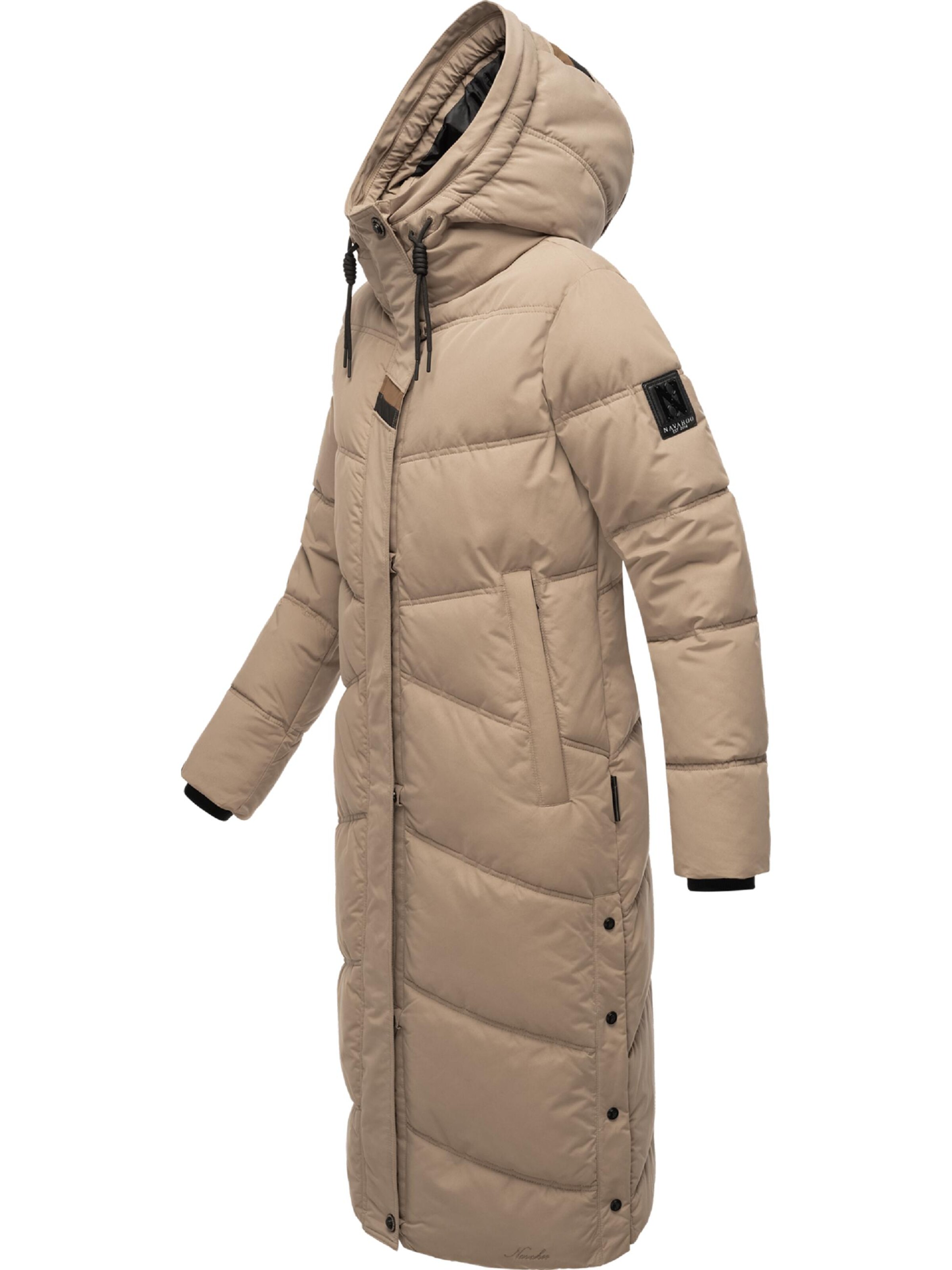 brūns NAVAHOO Ziemas mētelis 'Kuschelmausi'