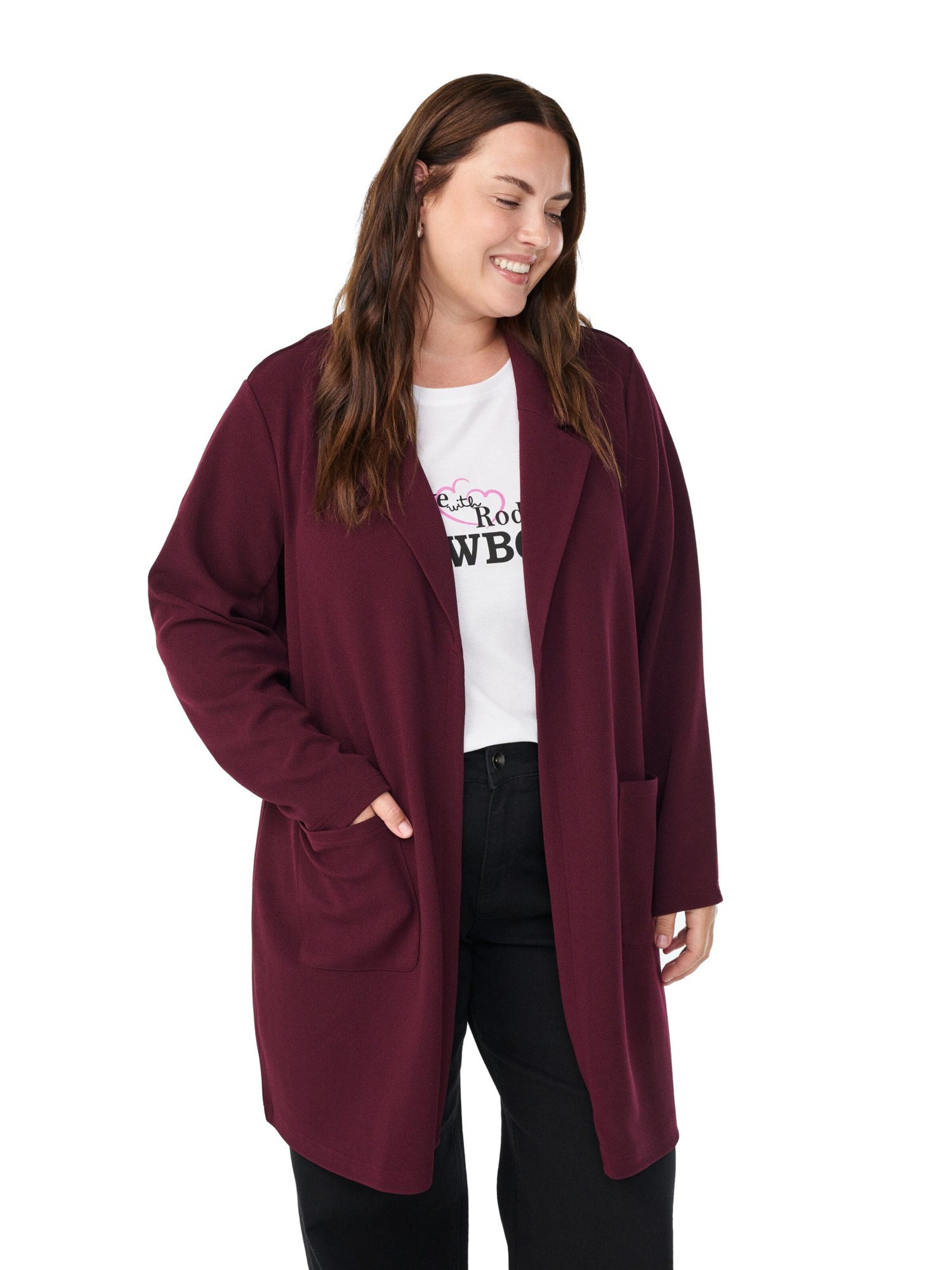 Flash by Zizzi Блейзер 'Flding' в Красный