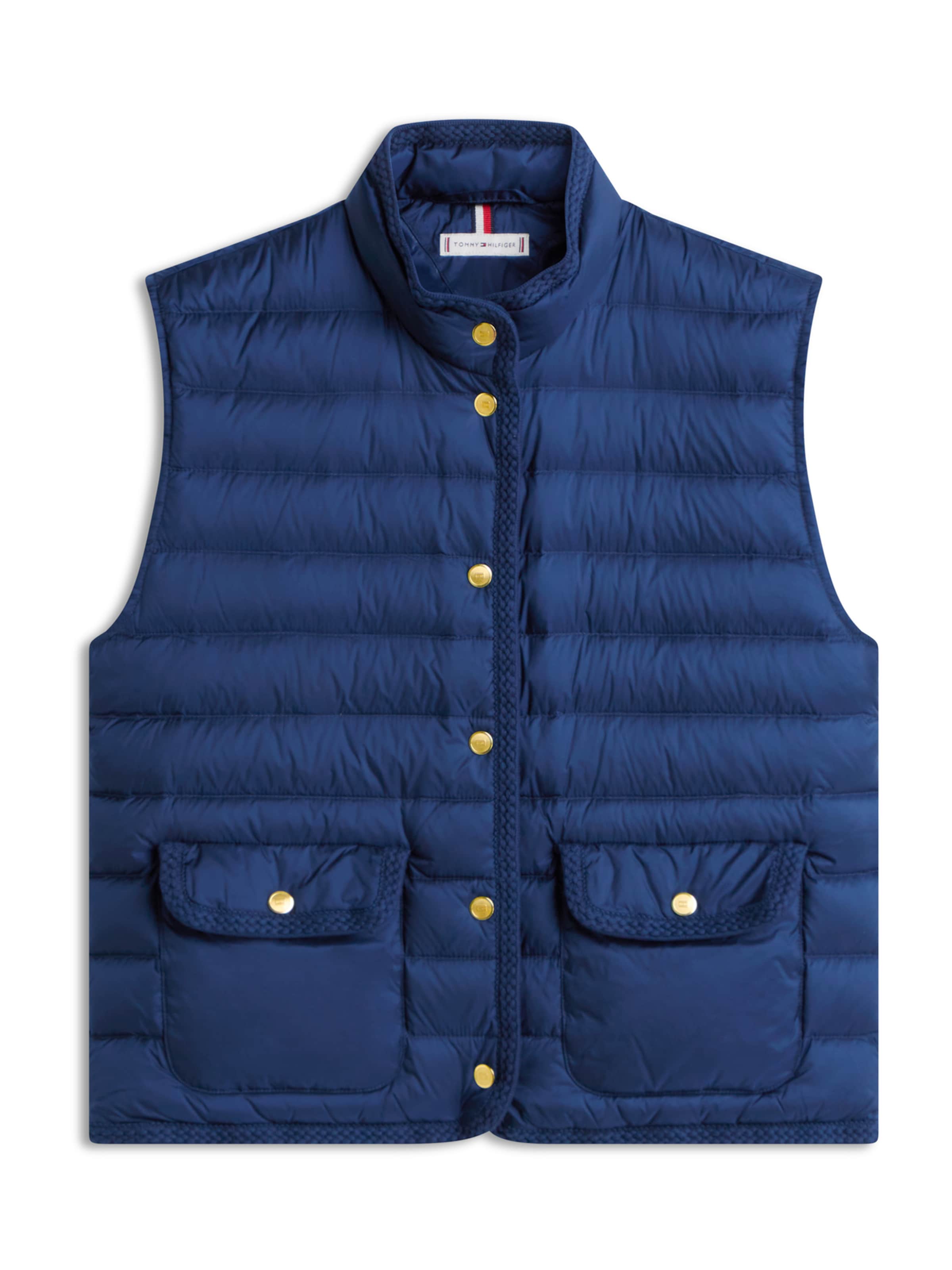 Gilet TOMMY HILFIGER en bleu : devant
