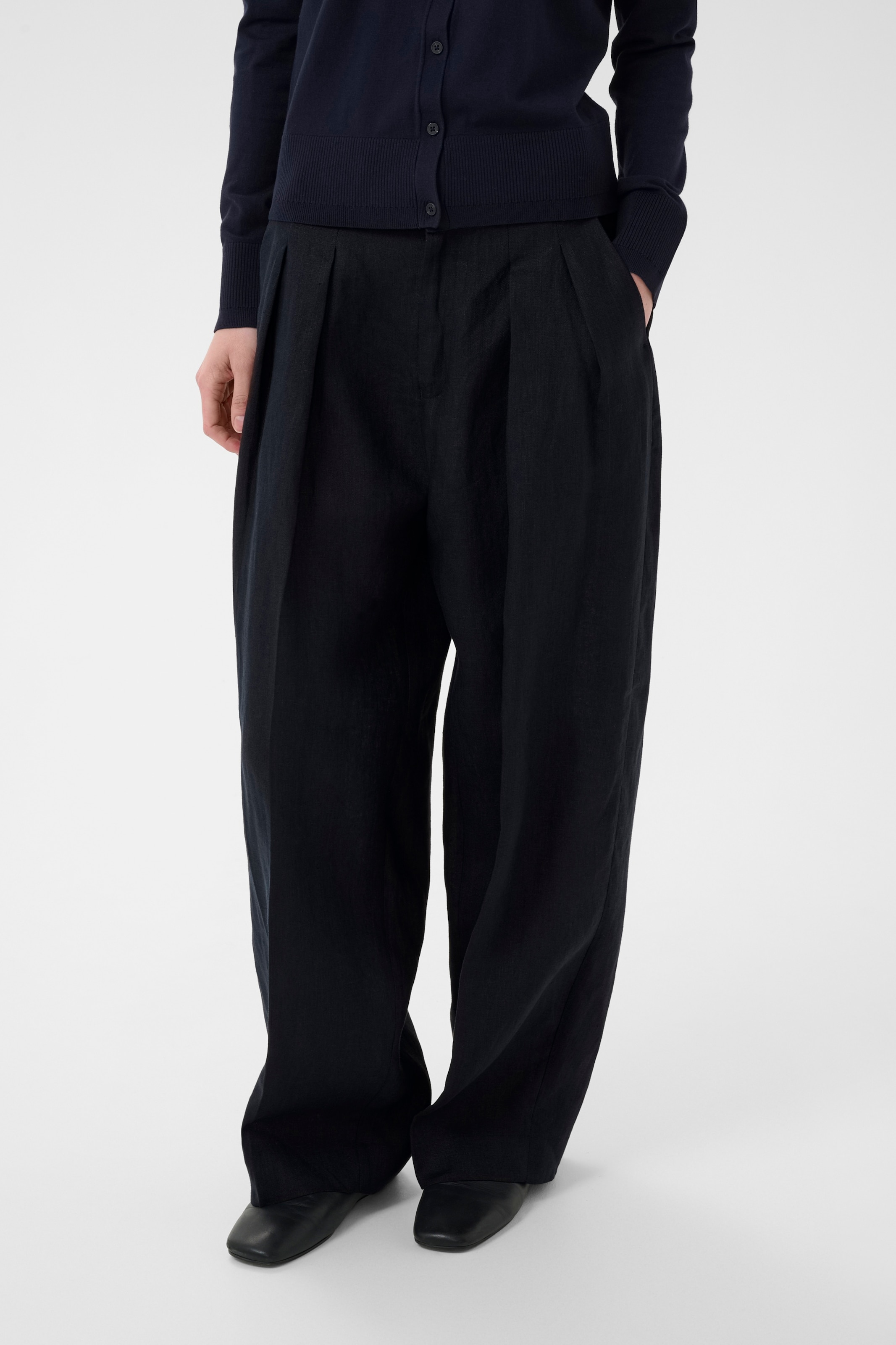 InWear Loosefit Broek in Blauw