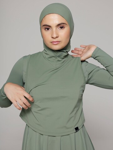 SIYA Swimwear Swimsuit 'Hijab' in Green: front