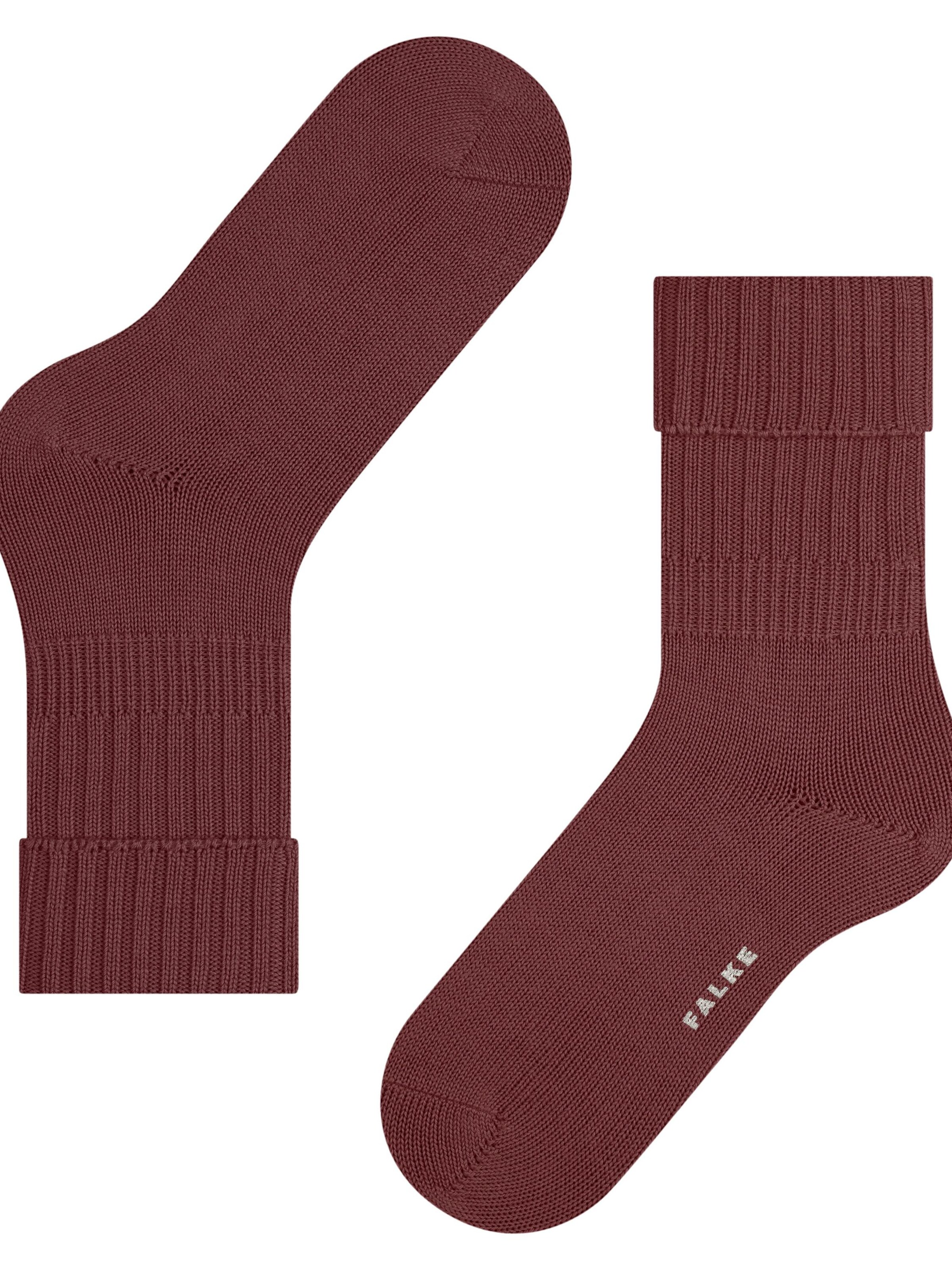 FALKE Socken 'Striggings Rib'‌‌‌ in Rot