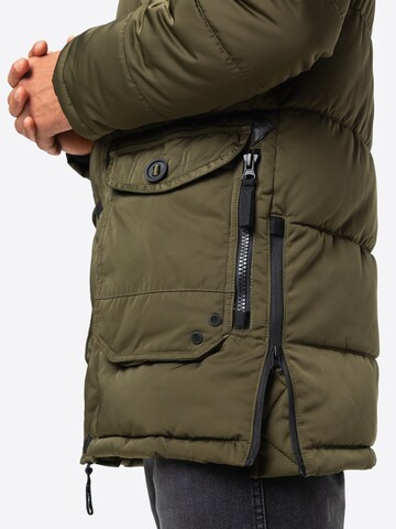 Superdry Winter parka 'Chinook' in Green