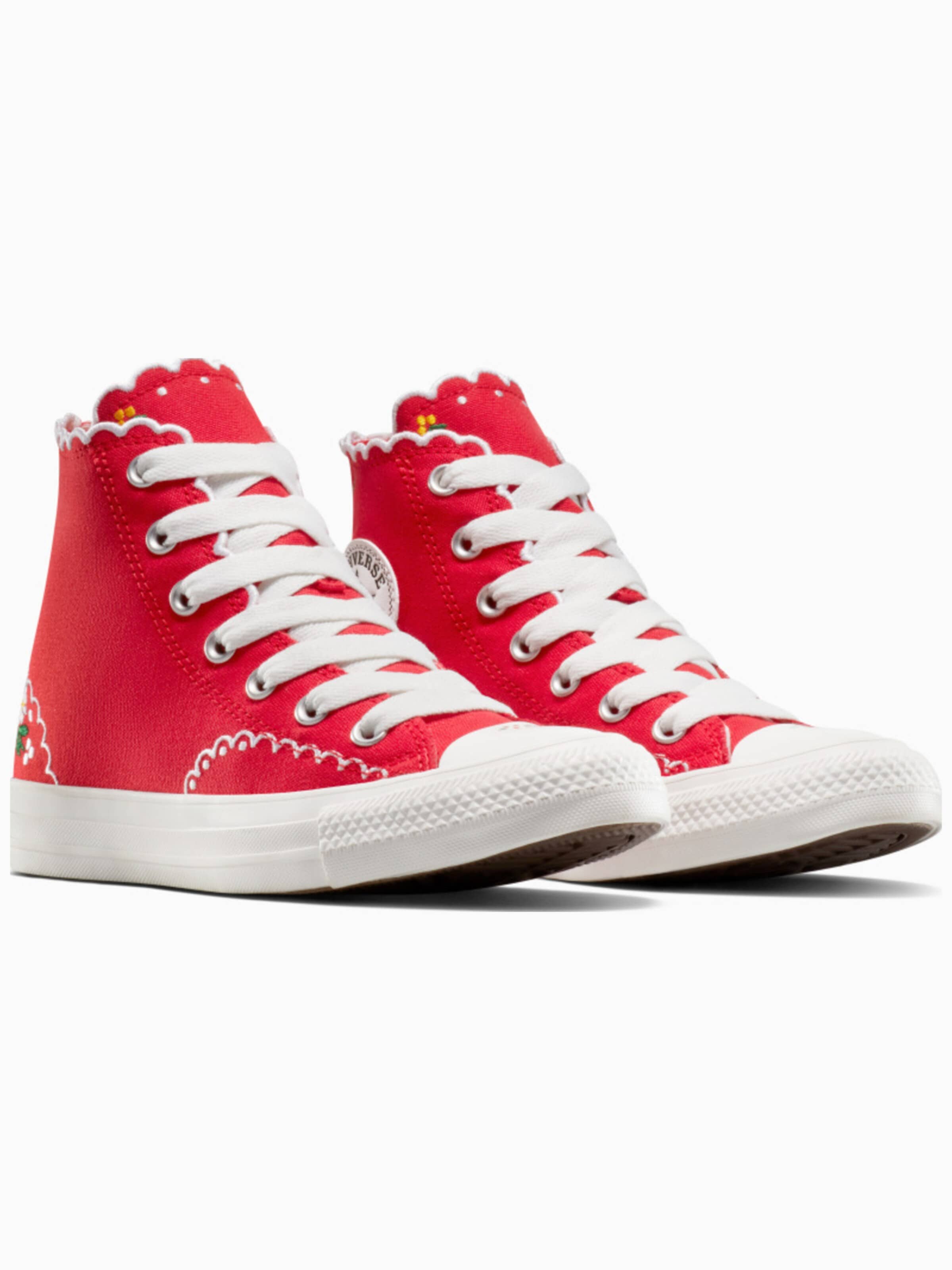 CONVERSE Sneaker high 'Chuck Taylor All Star' in Rot