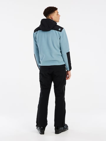 PROTEST Fleece jas 'PRTGRID' in Blauw