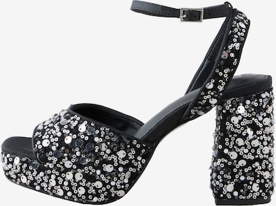 Sandalai iš Next, spalva – juoda / sidabrinė, Prekių apžvalga