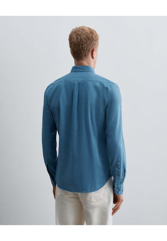 Scalpers Regular fit Overhemd in Blauw: terug