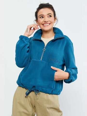 Tommy Life - Casaco de velo em azul: frente