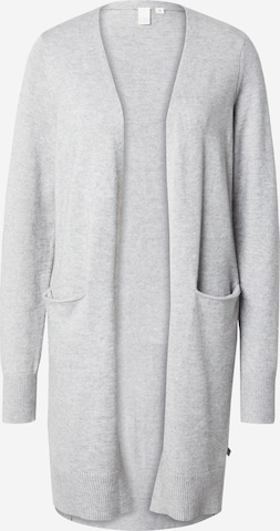 QS Knit Cardigan in Grey: front