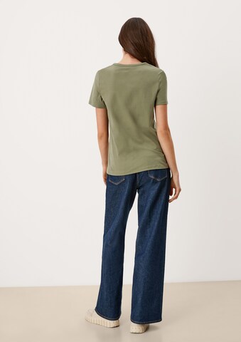 T-shirt s.Oliver en vert