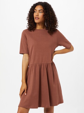 basic apparel Summer Dress 'Signe' in Brown: front