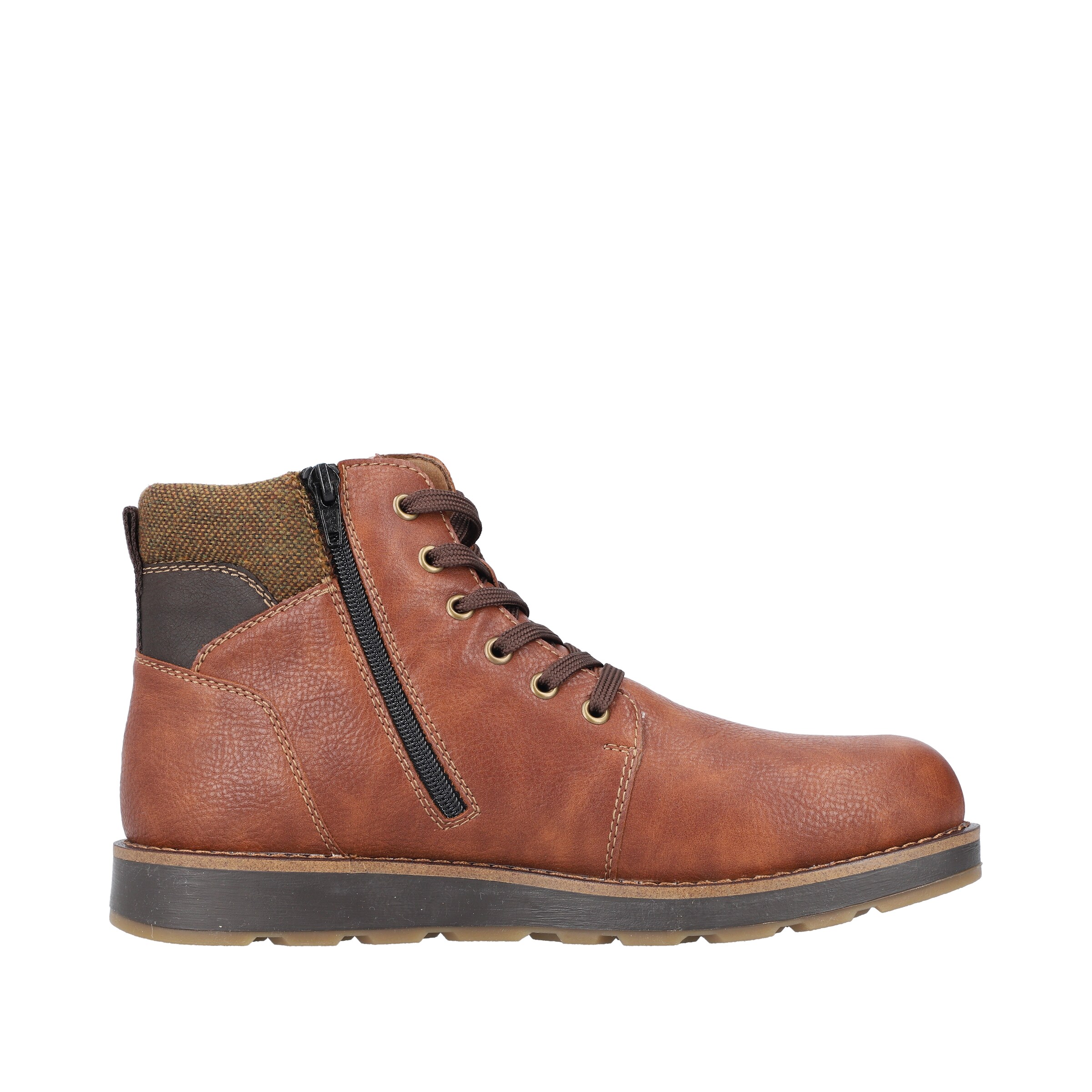 Rieker Lace-Up Boots '30040' in Brown
