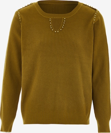 LEOMIA Pullover in Braun: predná strana