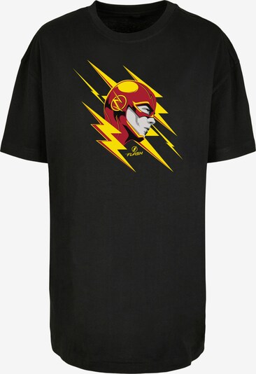 F4NT4STIC T-Shirt 'DC Comics The Flash Lightning Portrait' in gelb / grau / rot / schwarz, Produktansicht