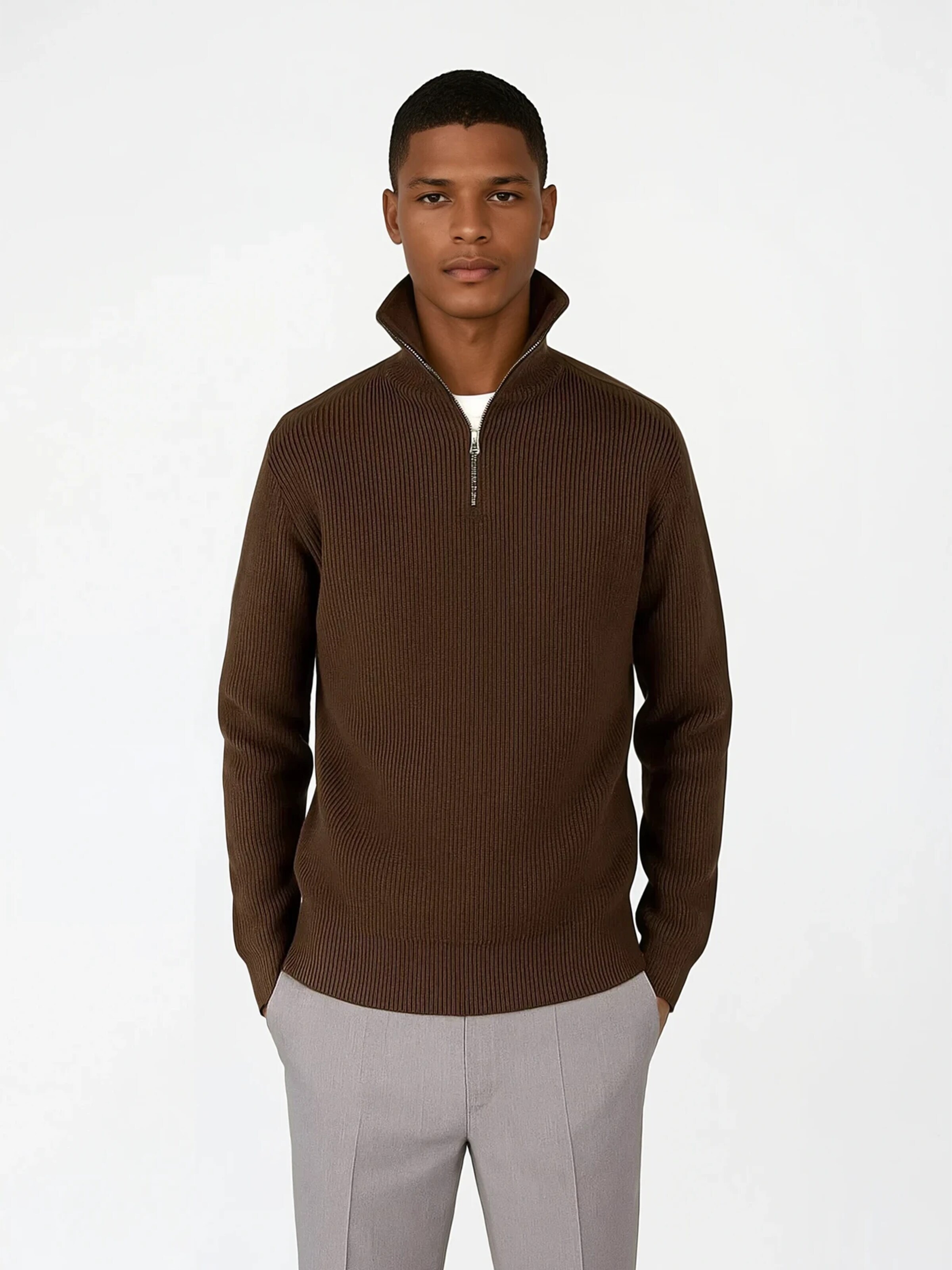 Ciszere Pullover 'Reuben'‌‌‌‌‌‌‌ in Braun
