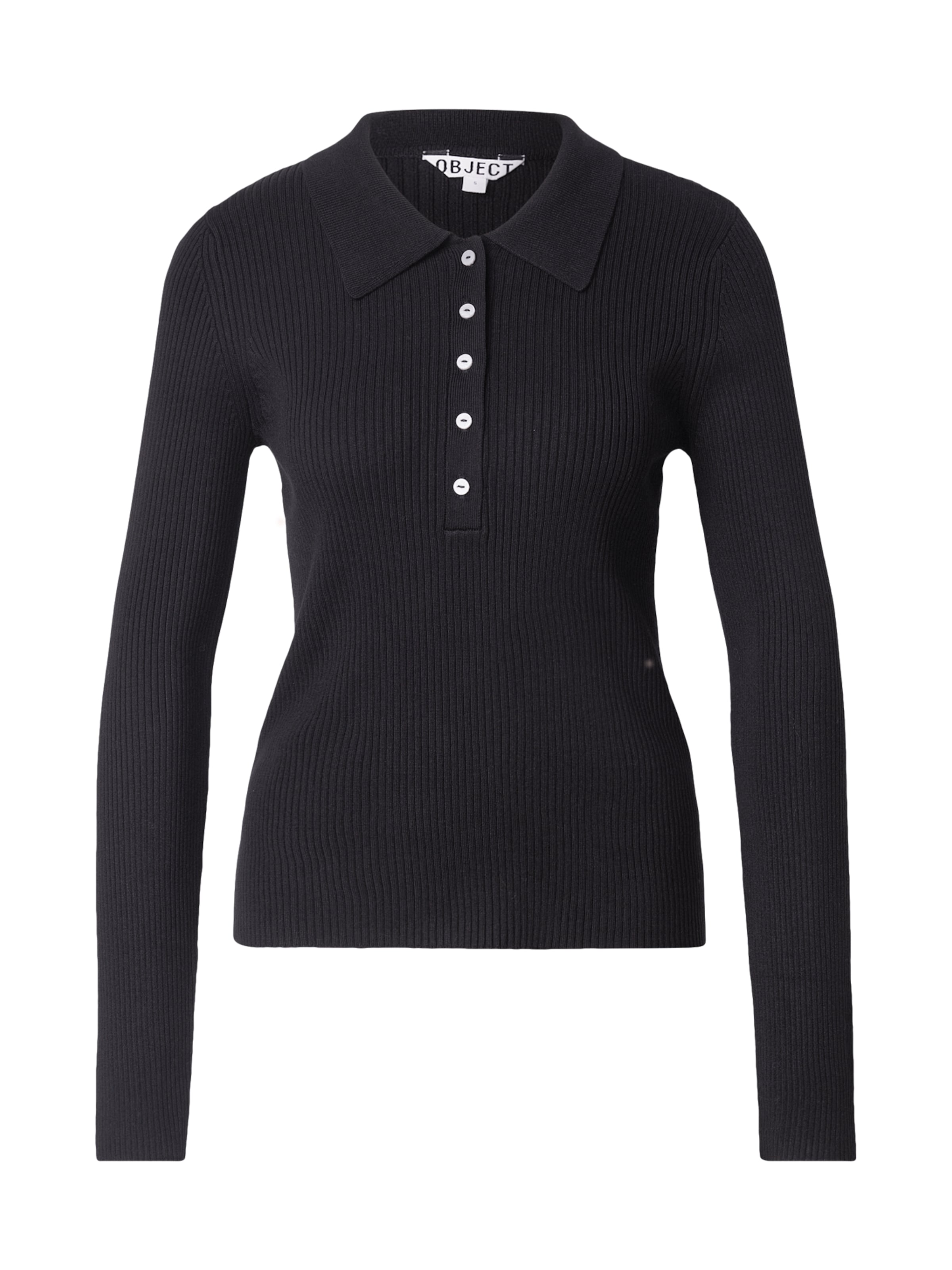 Pulover 'OBJKelly' de la OBJECT pe negru: față