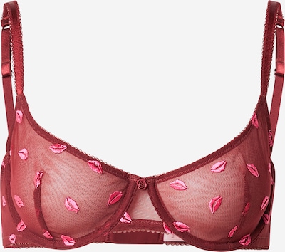 Hunkemöller Grudnjak u roza / tamno crvena, Pregled proizvoda