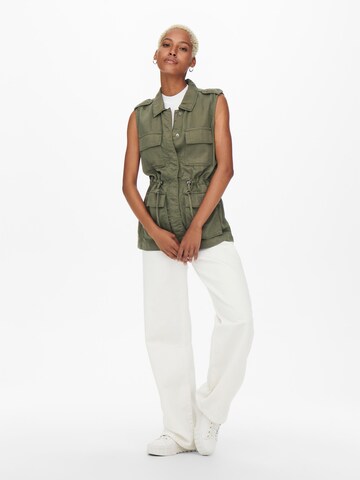 Gilet 'Kenya' di ONLY in verde