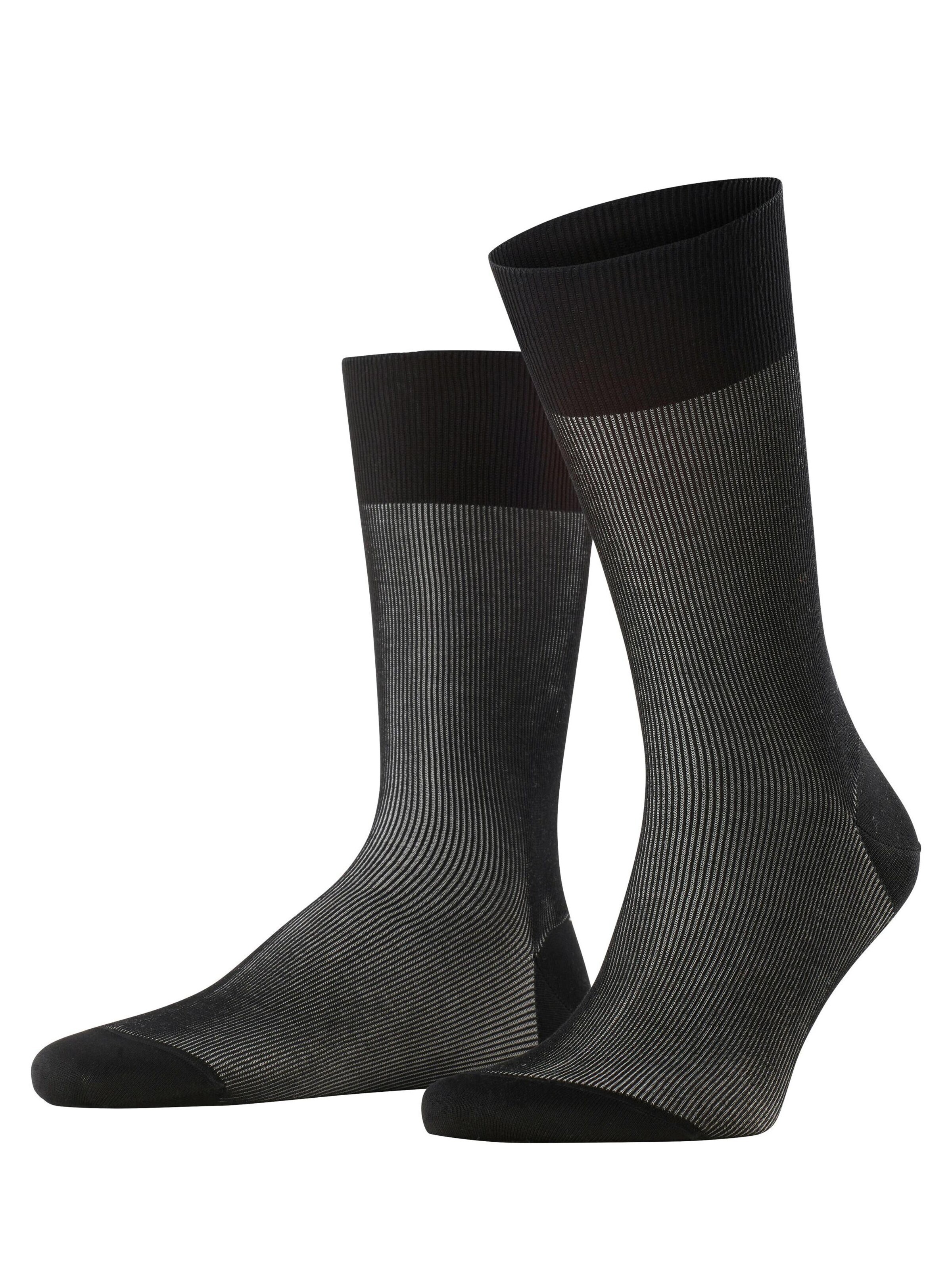 FALKE Socken 'Fine Shadow'‌‌‌‌‌‌‌‌‌‌ in Schwarz: Vorderseite