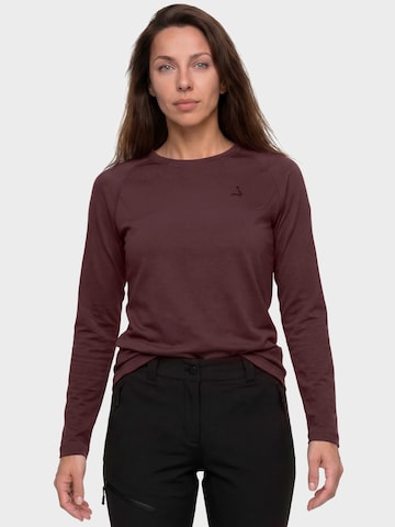 Schöffel Funktionsshirt in Lila: Vorderseite