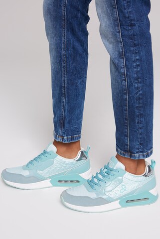 Soccx Sneakers in Blue: front
