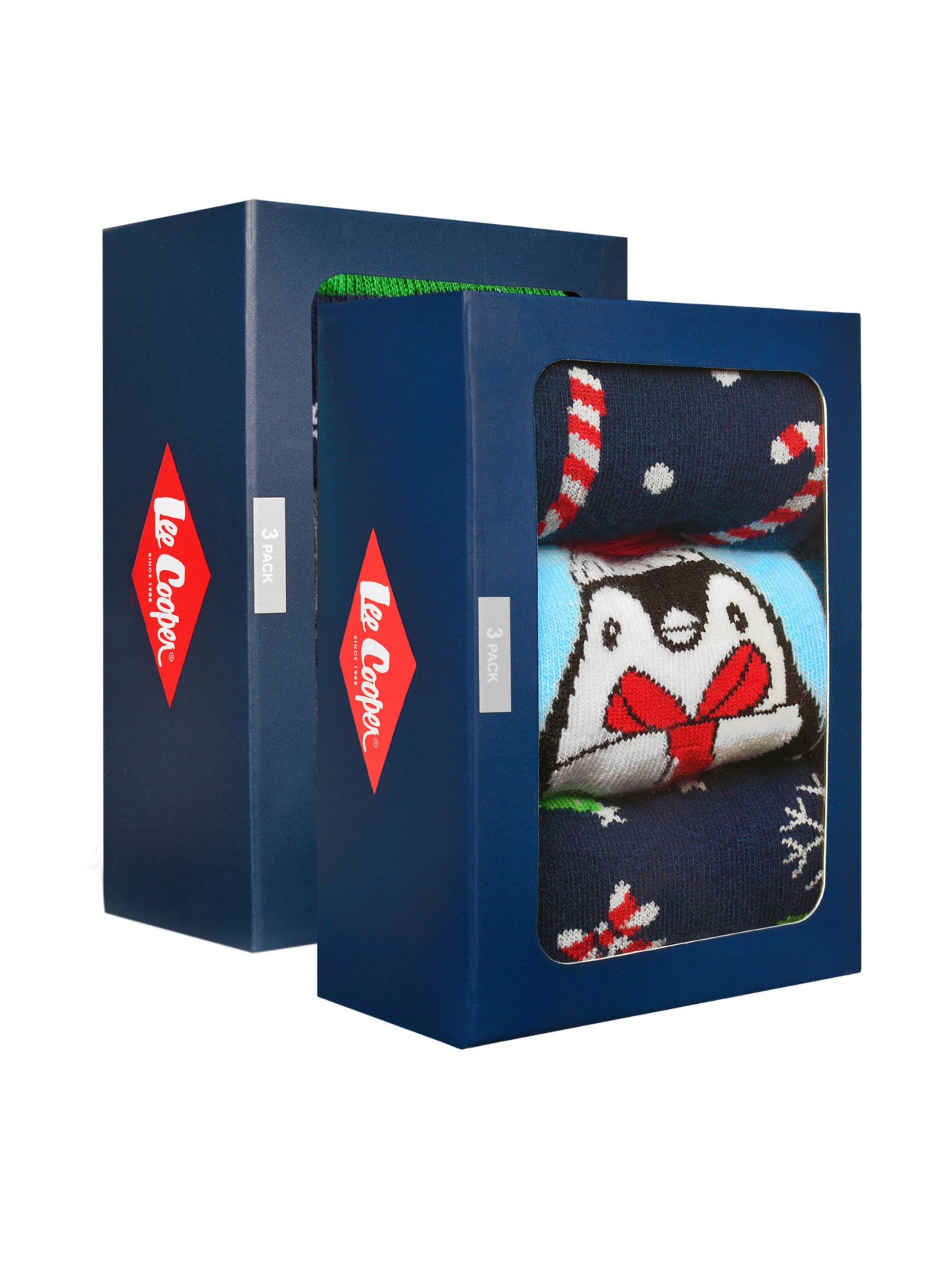 Lee Cooper Sokken 'Weihnachtssocken' in Gemengde kleuren