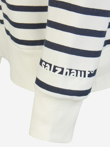 salzhaut Sweatshirt 'Sutsche' in Blauw