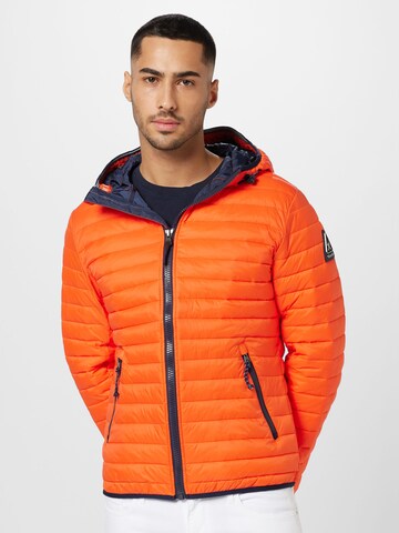 Gaastra Between-Season Jacket 'SUMMER NAUTILUS' in Orange: front