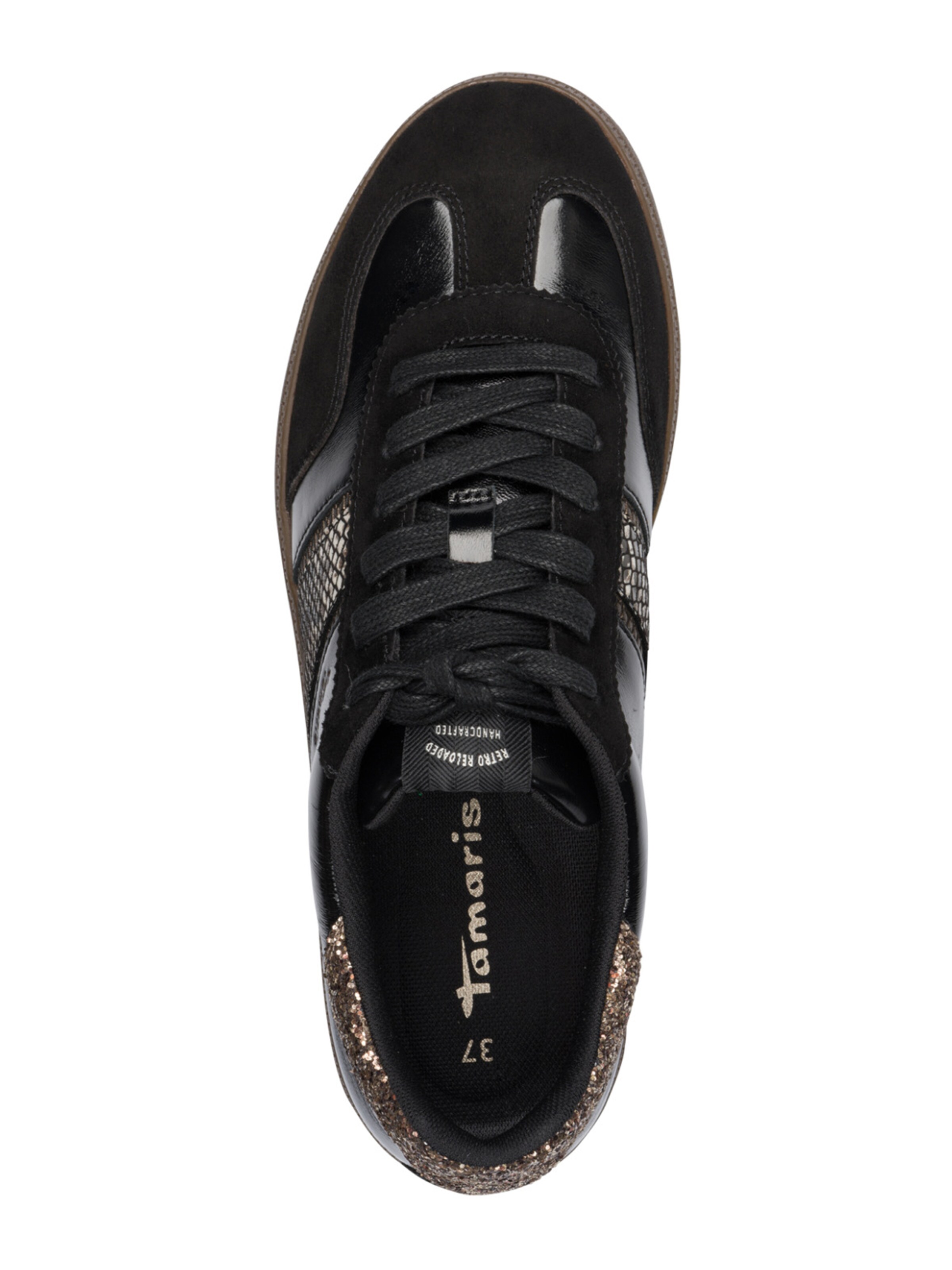 Tamaris Platform trainers in Black