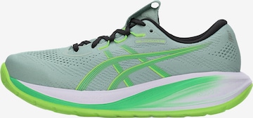 ASICS Jooksujalats 'GEL-CUMULUS 28', värv roheline: eest vaates