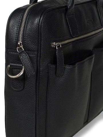 Howard London Laptoptasche 'Laptop Bag Sam Black'‌‌‌‌‌‌‌ in Schwarz